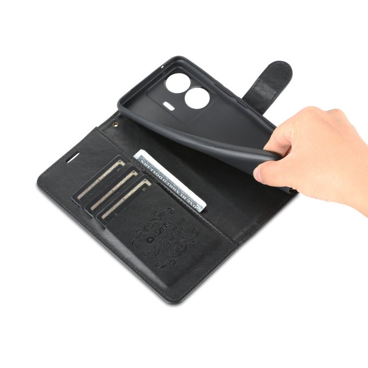 For vivo S15e AZNS Sheepskin Texture Flip Leather Phone Case