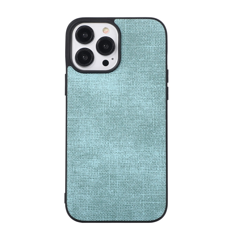 For iPhone 13 Pro Max Brugg Texture PU+TPU+PC Shockproof Phone Case