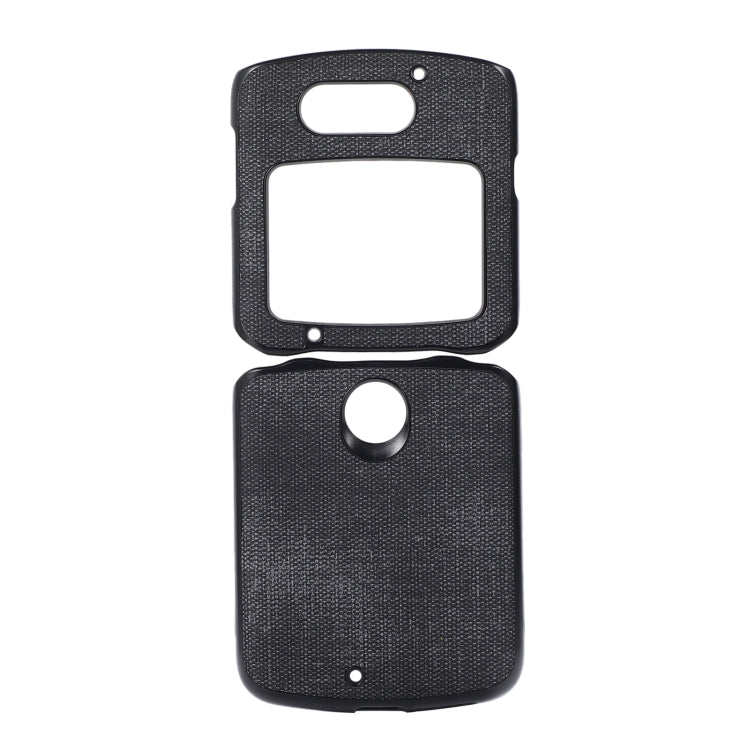 For Motorola Razr 5G Brugg Texture PU+TPU+PC Shockproof Phone Case