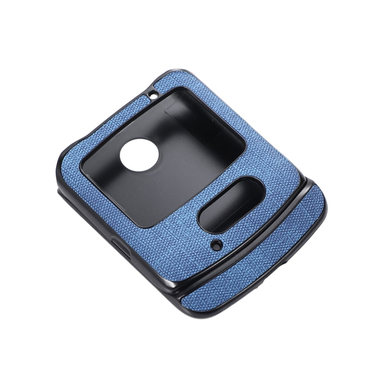 For Motorola Razr 5G Brugg Texture PU+TPU+PC Shockproof Phone Case