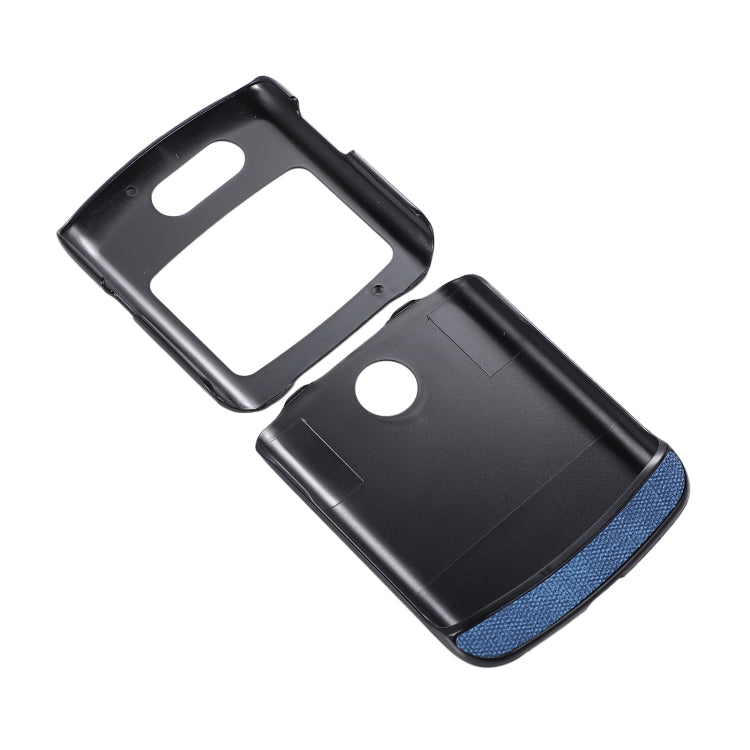 For Motorola Razr 5G Brugg Texture PU+TPU+PC Shockproof Phone Case