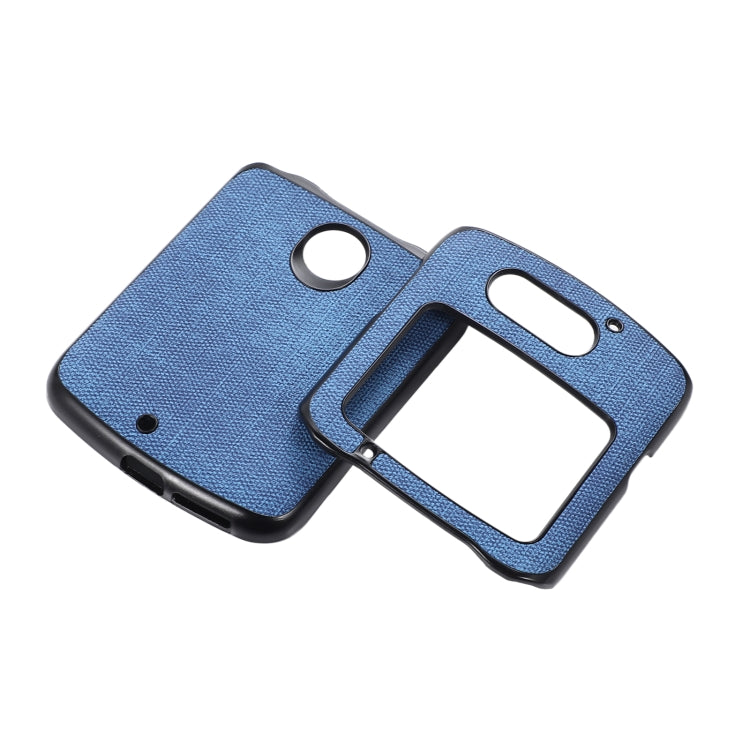 For Motorola Razr 5G Brugg Texture PU+TPU+PC Shockproof Phone Case