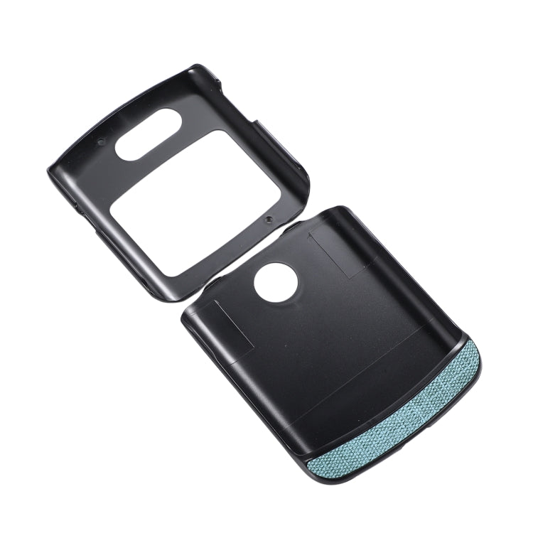 For Motorola Razr 5G Brugg Texture PU+TPU+PC Shockproof Phone Case
