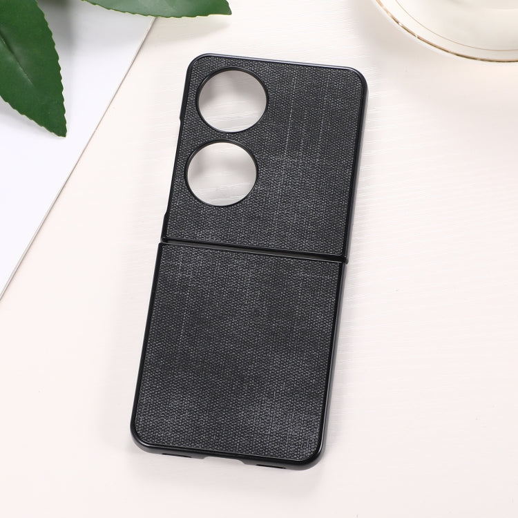 For Huawei P50 Pocket Brugg Texture PU+TPU+PC Shockproof Phone Case
