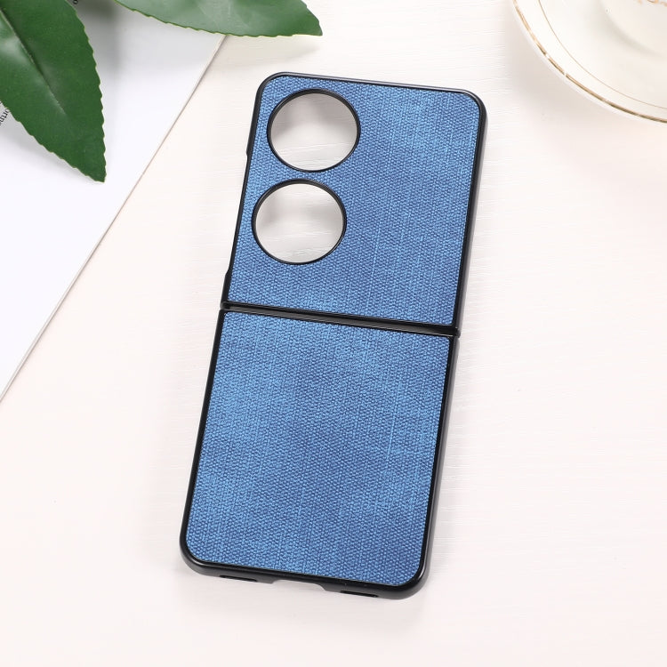For Huawei P50 Pocket Brugg Texture PU+TPU+PC Shockproof Phone Case