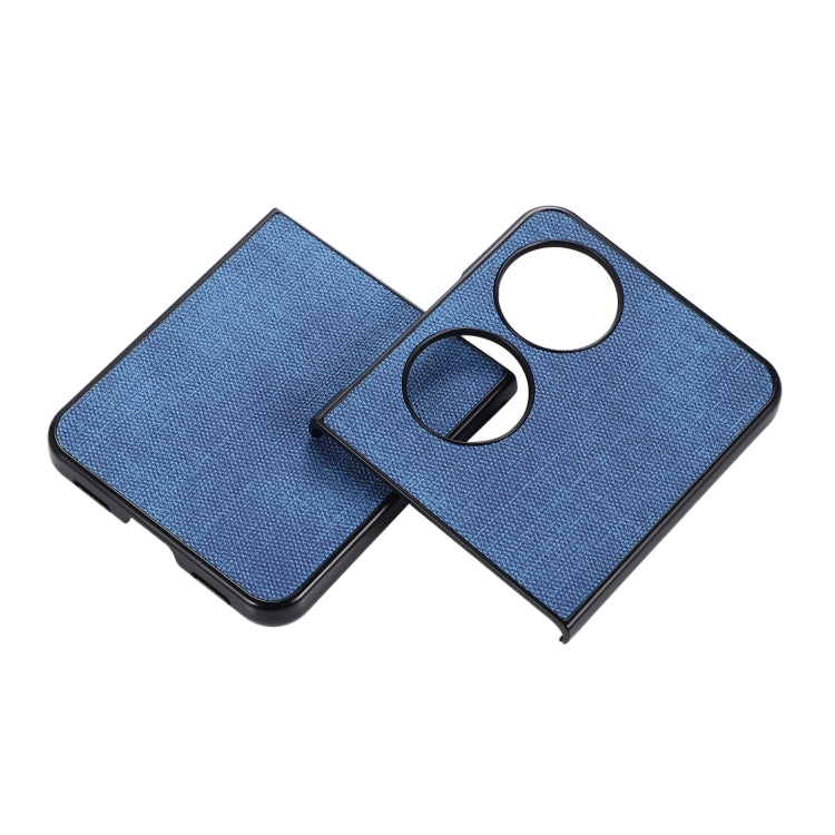 For Huawei P50 Pocket Brugg Texture PU+TPU+PC Shockproof Phone Case