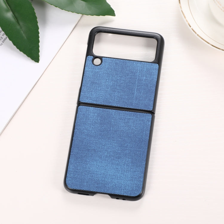 For Samsung Galaxy Z Flip3 5G Brugg Texture PU+TPU+PC Shockproof Phone Case