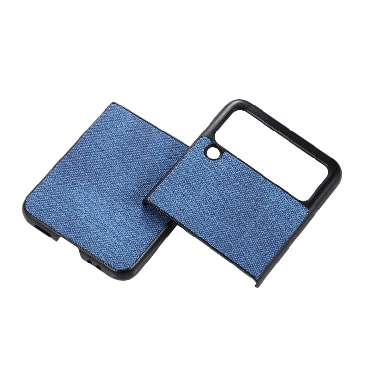 For Samsung Galaxy Z Flip3 5G Brugg Texture PU+TPU+PC Shockproof Phone Case