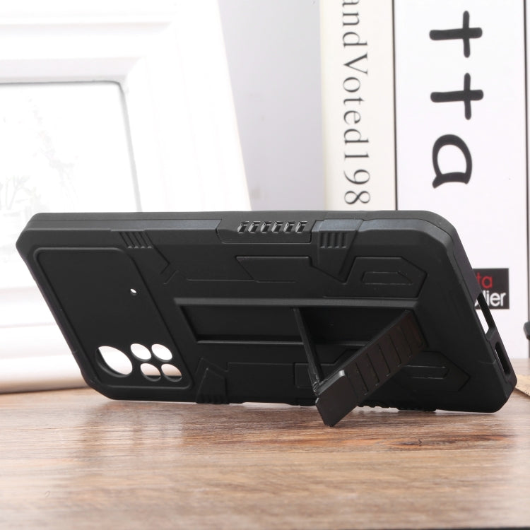 For Xiaomi Poco X4 Pro 5G Vanguard Lanyard Kickstand TPU + PC Phone Case