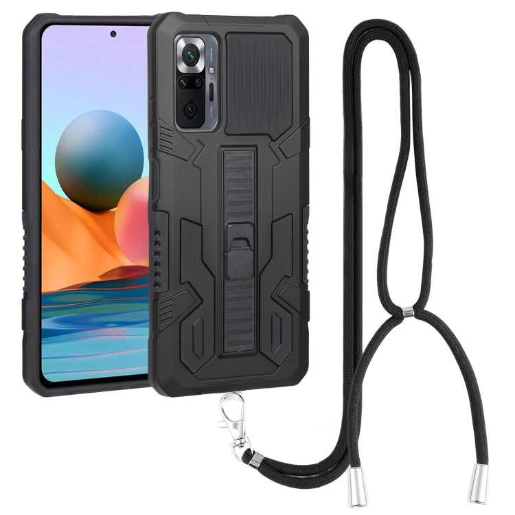 For Xiaomi Redmi Note 11 Pro Global Vanguard Lanyard Kickstand TPU + PC Phone Case