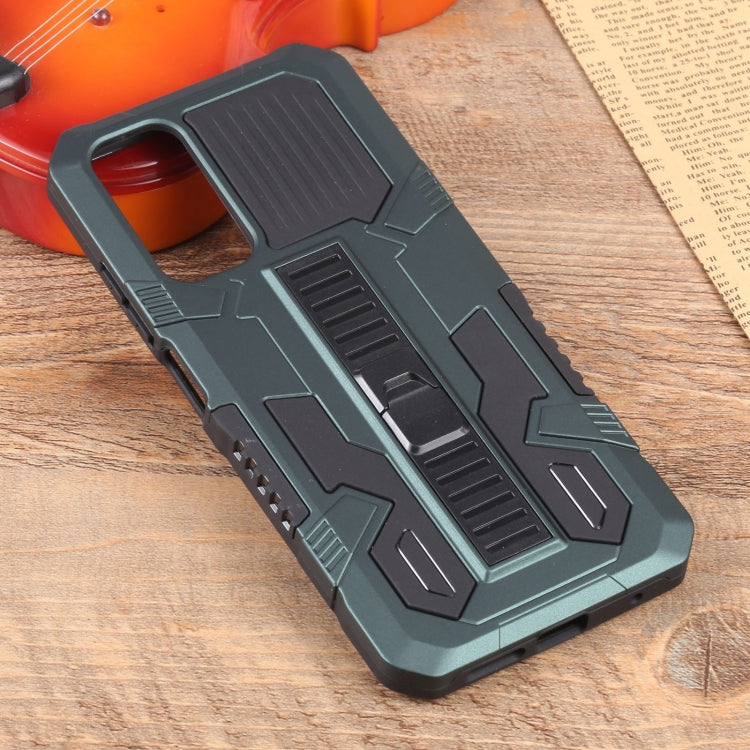 For Xiaomi Redmi Note 11S Vanguard Lanyard Kickstand TPU + PC Phone Case