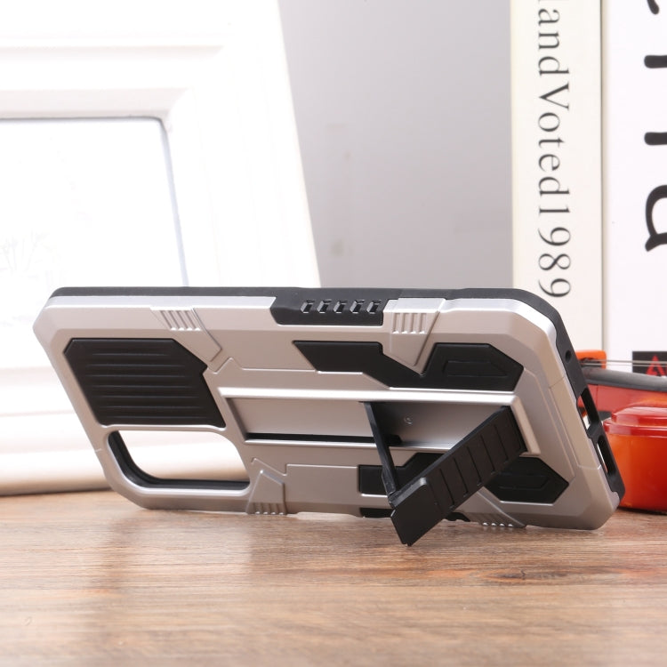 For Xiaomi Redmi Note 11S Vanguard Lanyard Kickstand TPU + PC Phone Case