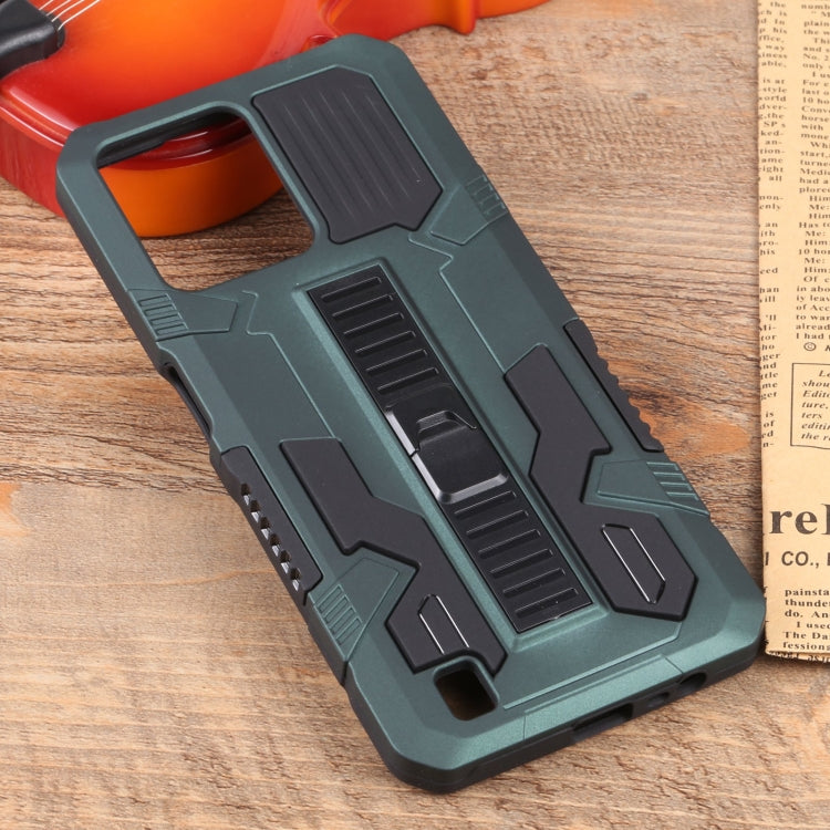 For OPPO Realme C31 Vanguard Lanyard Kickstand TPU + PC Phone Case