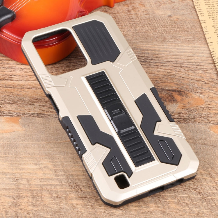 For OPPO Realme C31 Vanguard Lanyard Kickstand TPU + PC Phone Case