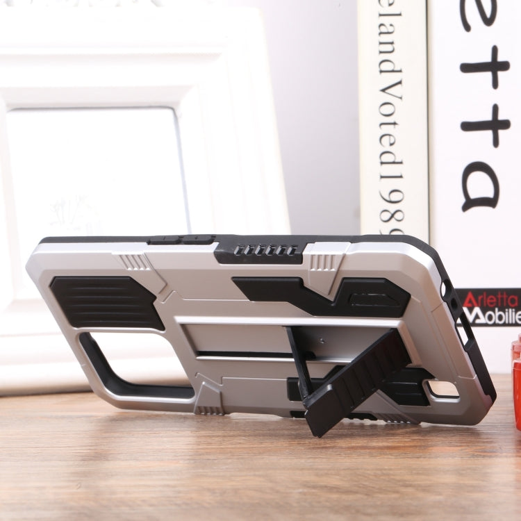 For OPPO Realme C31 Vanguard Lanyard Kickstand TPU + PC Phone Case