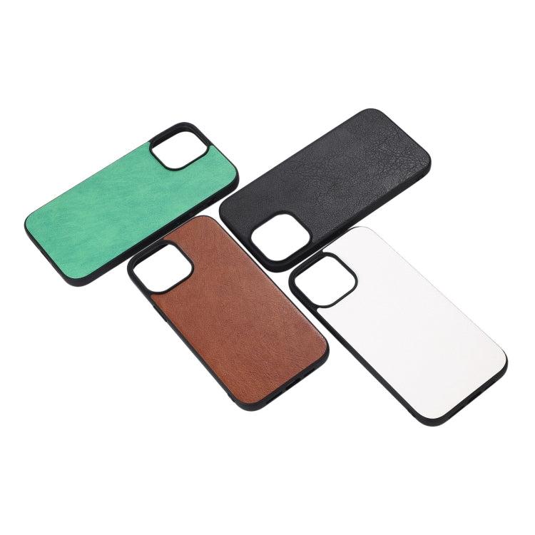 For iPhone 13 Pro Max FaletteTexture PU+TPU+PC Shockproof Phone Case