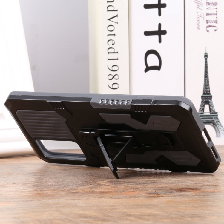 For Xiaomi Redmi Note 11 Pro Global Lanyard Mecha Armor Kickstand PC + TPU Phone Case