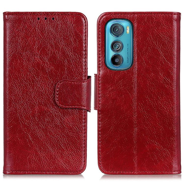For Motorola Edge 30 5G Nappa Texture Horizontal Flip Leather Phone Case