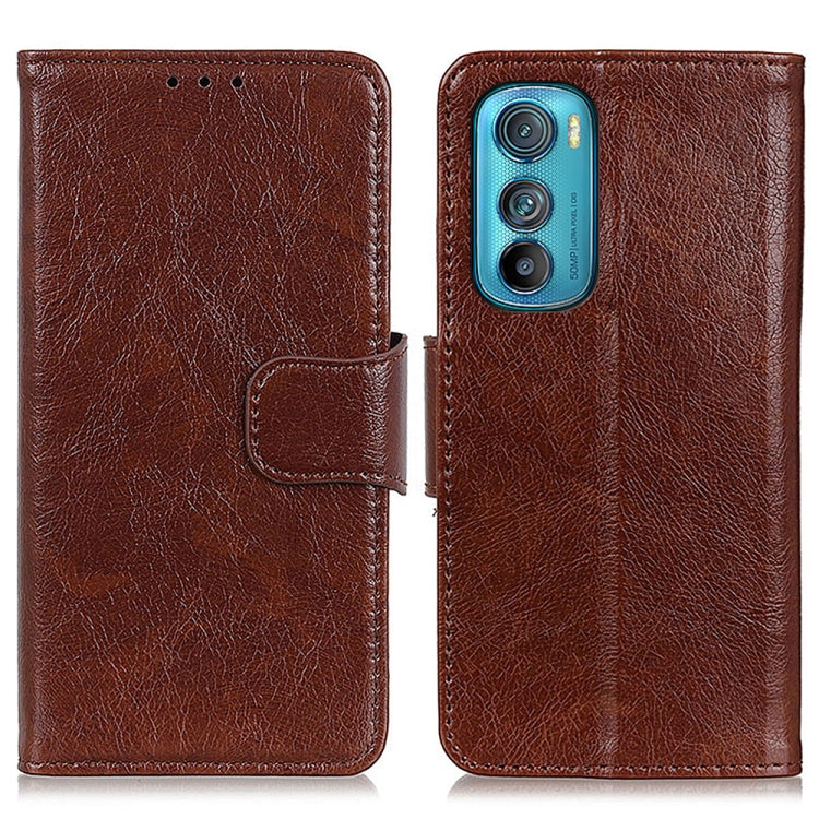 For Motorola Edge 30 5G Nappa Texture Horizontal Flip Leather Phone Case