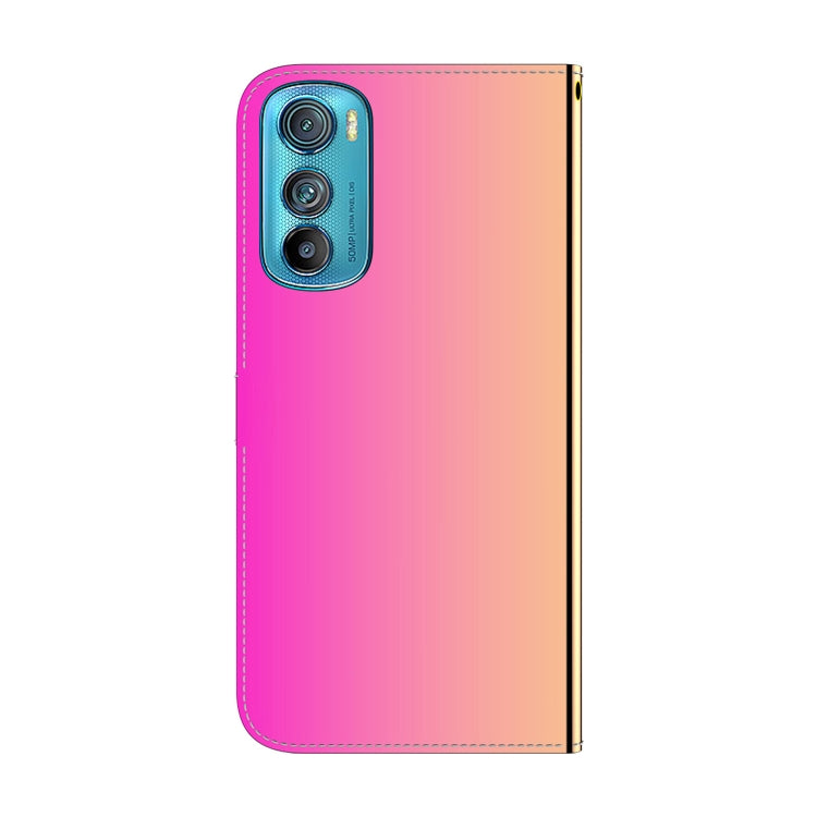 For Motorola Edge 30 Imitated Mirror Surface Leather Phone Case