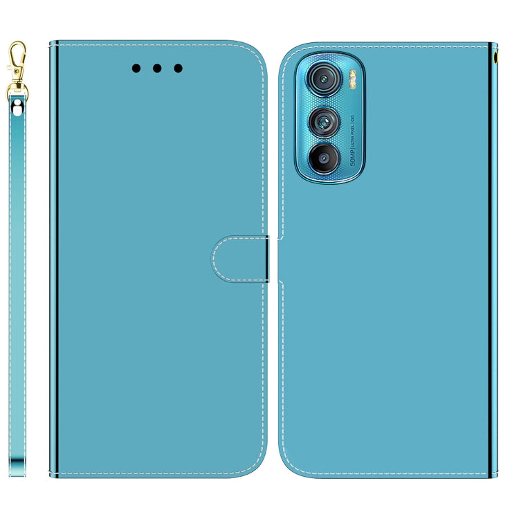 For Motorola Edge 30 Imitated Mirror Surface Leather Phone Case