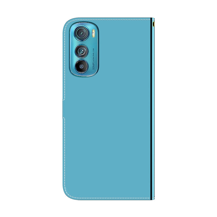 For Motorola Edge 30 Imitated Mirror Surface Leather Phone Case