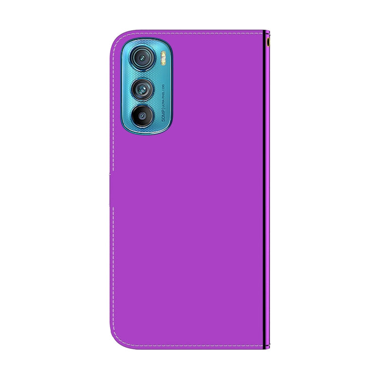 For Motorola Edge 30 Imitated Mirror Surface Leather Phone Case