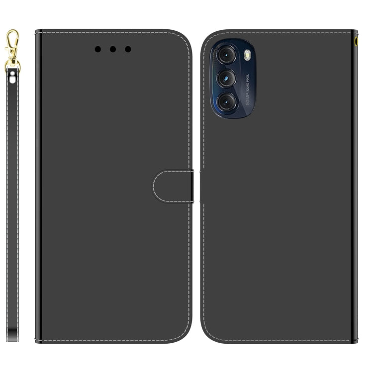 For Motorola Moto G 2022 Imitated Mirror Surface Leather Phone Case