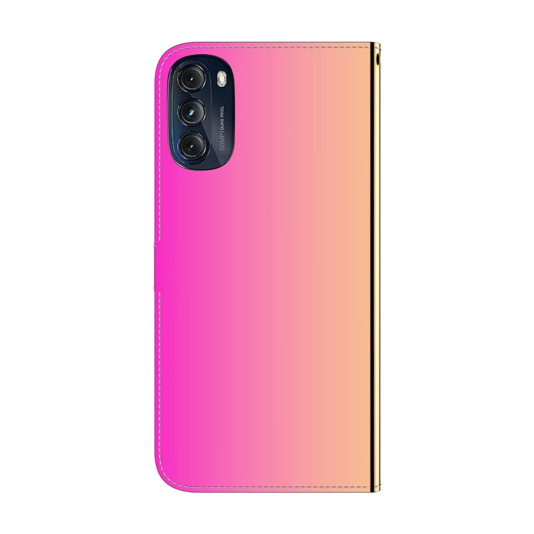 For Motorola Moto G 2022 Imitated Mirror Surface Leather Phone Case