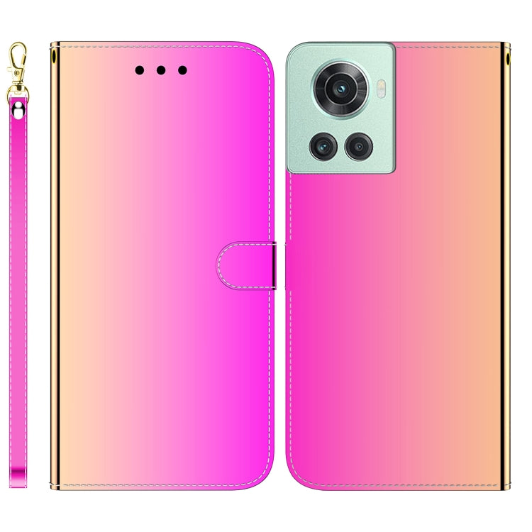 For OnePlus 10R / Ace Imitated Mirror Surface Leather Phone Case