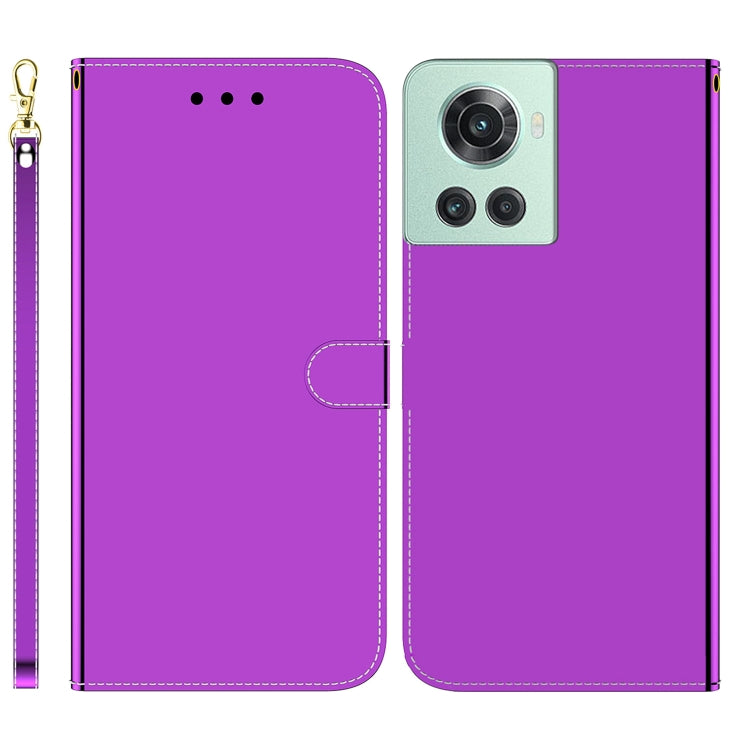 For OnePlus 10R / Ace Imitated Mirror Surface Leather Phone Case