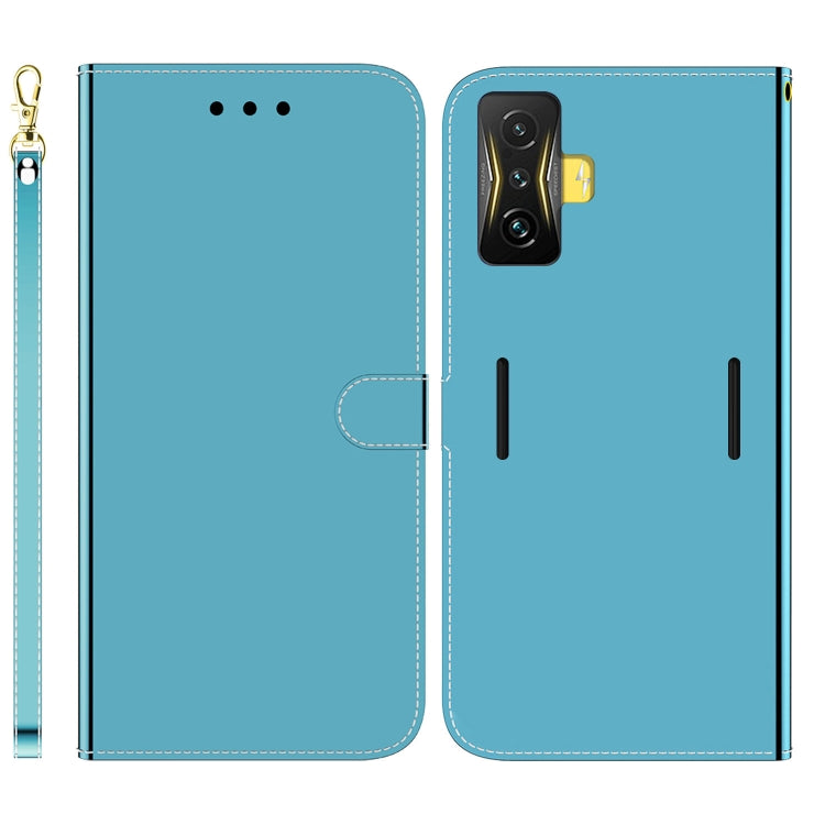 For Xiaomi Poco F4 GT / Redmi K50 Gaming Imitated Mirror Surface Leather Phone Case