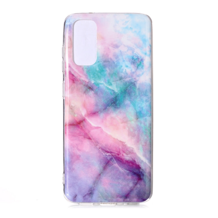 For Galaxy S20 Coloured Drawing Pattern IMD Workmanship Soft TPU Protective Case