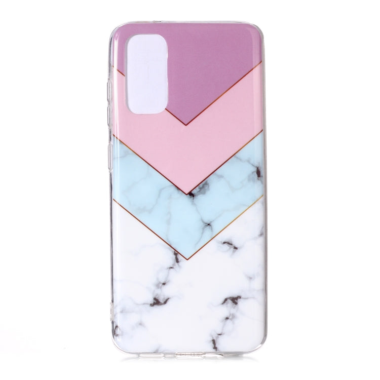 For Galaxy S20 Coloured Drawing Pattern IMD Workmanship Soft TPU Protective Case