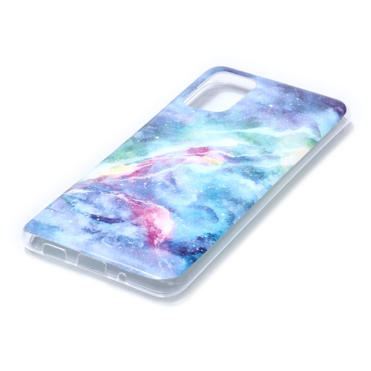 For Galaxy S20+ Coloured Drawing Pattern IMD Workmanship Soft TPU Protective Case