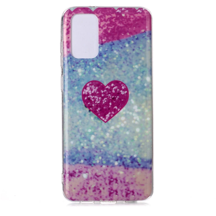 For Galaxy S20 Ultra Coloured Drawing Pattern IMD Workmanship Soft TPU Protective Case