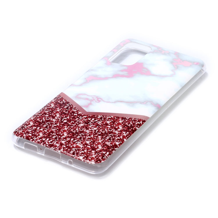 For Galaxy S20 Ultra Coloured Drawing Pattern IMD Workmanship Soft TPU Protective Case