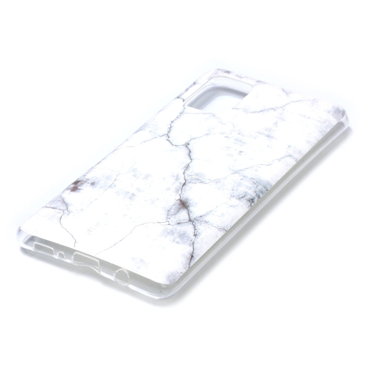 For Galaxy A71 Coloured Drawing Pattern IMD Workmanship Soft TPU Protective Case