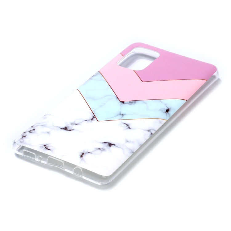 For Galaxy A71 Coloured Drawing Pattern IMD Workmanship Soft TPU Protective Case