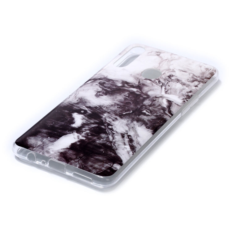 For Galaxy A20s Coloured Drawing Pattern IMD Workmanship Soft TPU Protective Case