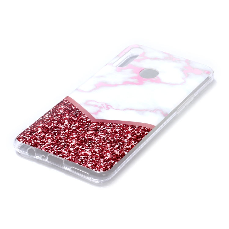 For Galaxy A20s Coloured Drawing Pattern IMD Workmanship Soft TPU Protective Case