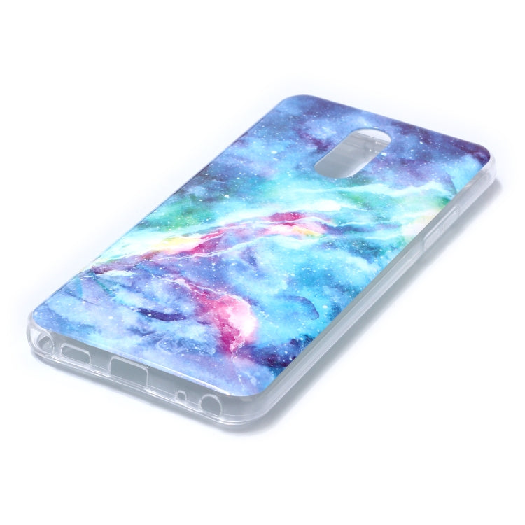 For LG Stylo 5 Coloured Drawing Pattern IMD Workmanship Soft TPU Protective Case