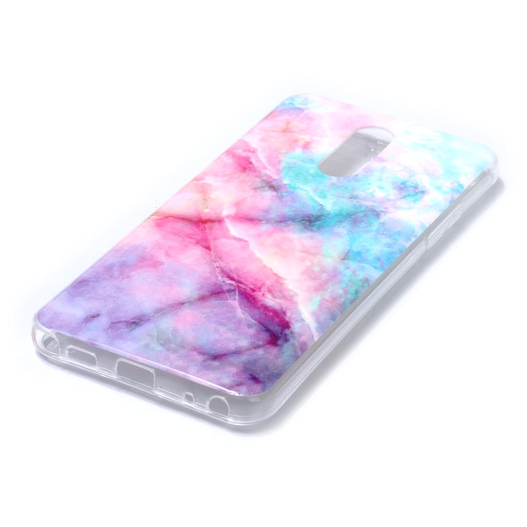 For LG Stylo 5 Coloured Drawing Pattern IMD Workmanship Soft TPU Protective Case