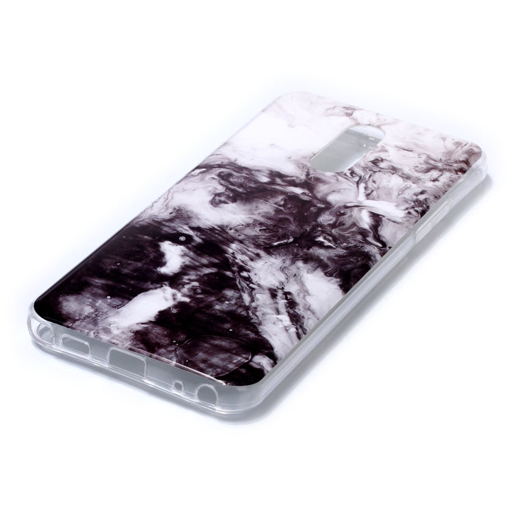 For LG Stylo 5 Coloured Drawing Pattern IMD Workmanship Soft TPU Protective Case