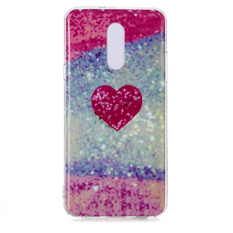 For LG Stylo 5 Coloured Drawing Pattern IMD Workmanship Soft TPU Protective Case