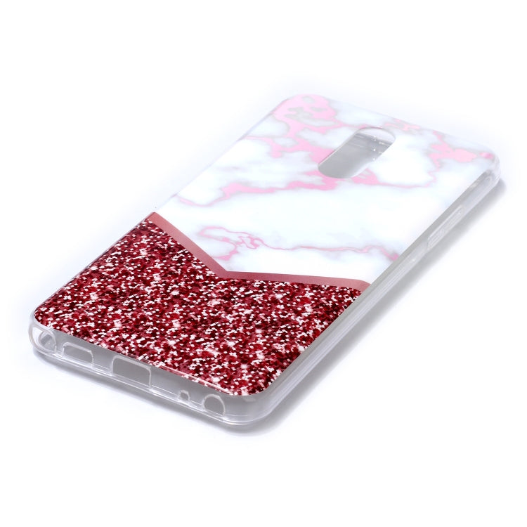 For LG Stylo 5 Coloured Drawing Pattern IMD Workmanship Soft TPU Protective Case