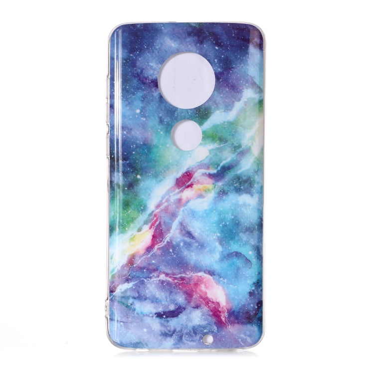 For Motorola Moto G7 Coloured Drawing Pattern IMD Workmanship Soft TPU Protective Case