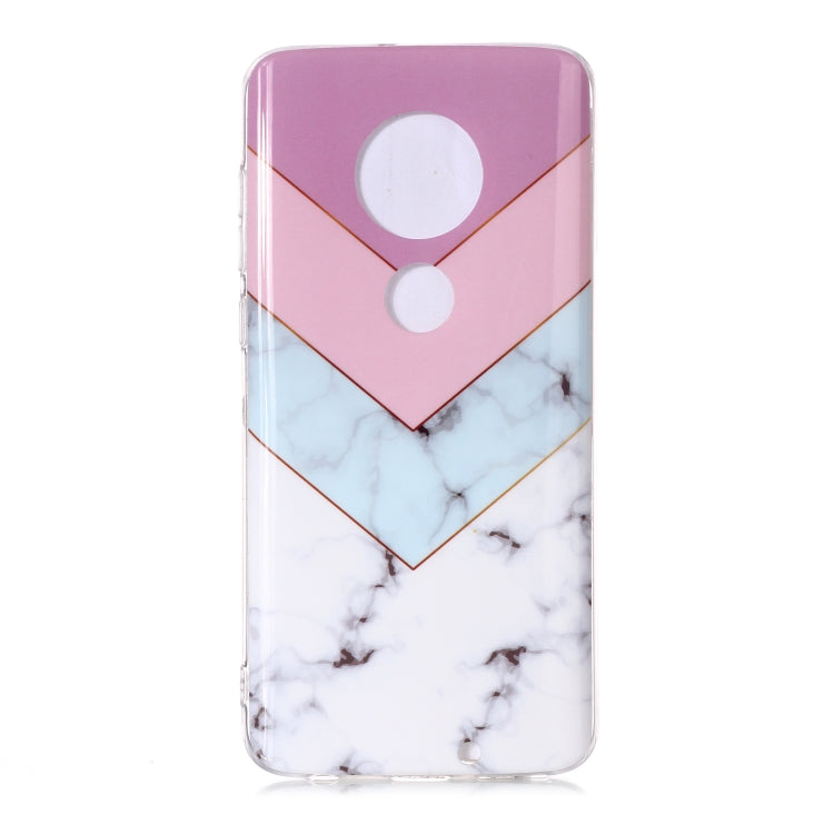 For Motorola Moto G7 Coloured Drawing Pattern IMD Workmanship Soft TPU Protective Case