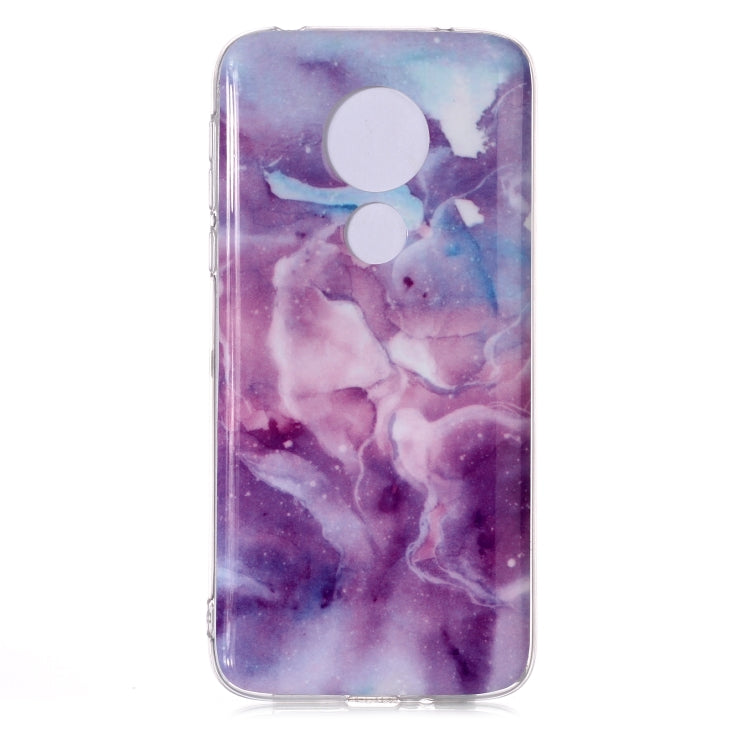 For Motorola Moto G7 Power Coloured Drawing Pattern IMD Workmanship Soft TPU Protective Case