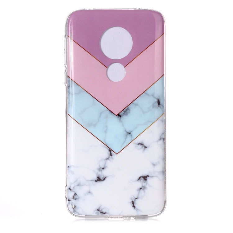 For Motorola Moto G7 Power Coloured Drawing Pattern IMD Workmanship Soft TPU Protective Case